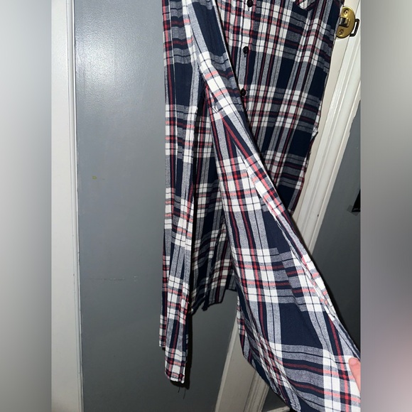 Ashley Stewart Flannel Tunic - Picture 5 of 7